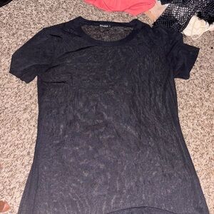 Altar'd State Charcoal Short Sleeve Tee